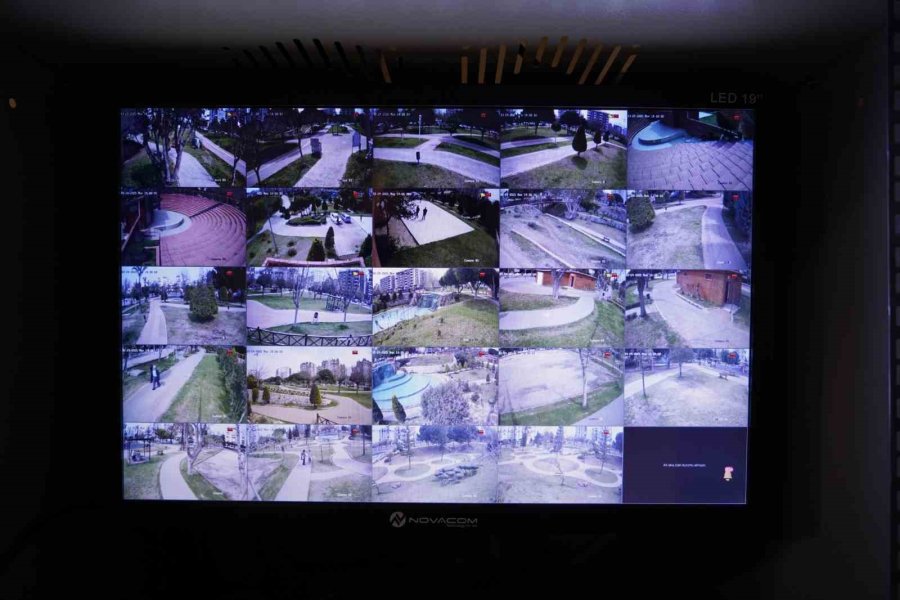 Konyaaltı’nda Parklar 24 Saat İzlenecek