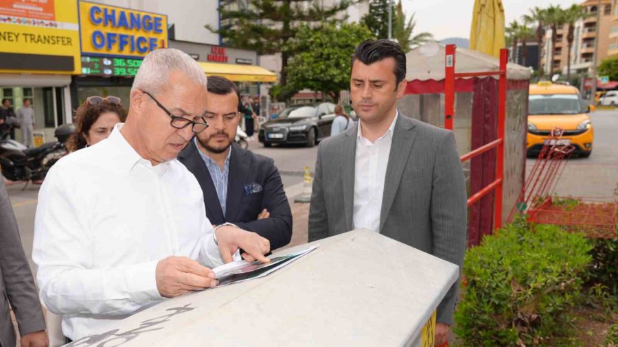 Alanya’da Park Ve Bahçelerde Yenileme Çalışması