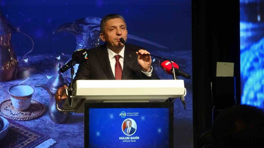 Atso’nun İftar Programında İş Dünyası İle Antalya Protokolü Bir Araya Geldi