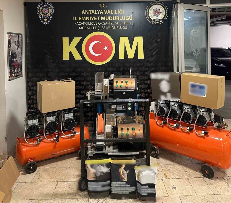 Antalya’da Kaçakçılık Operasyonları: 6 Tutuklama