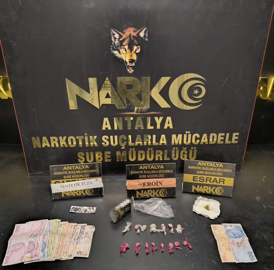 Antalya’da Son 7 Günde 37 Şüpheli Yakalandı, 19 Şahıs Tutuklandı