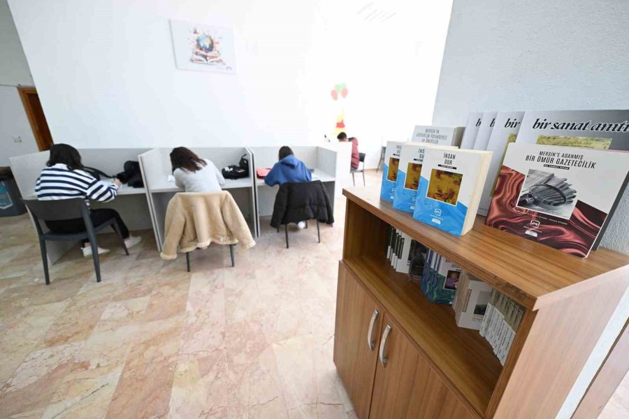 Bozyazı’ya Okuma Salonu Açıldı