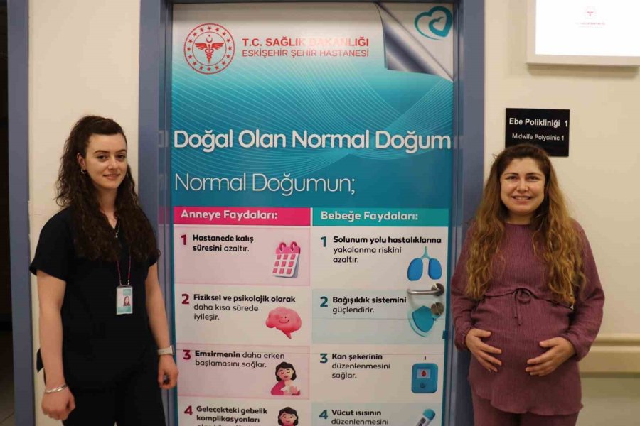 Eskişehir’de Ebe Poliklinikleri Anne Adaylarına Destek Sunuyor