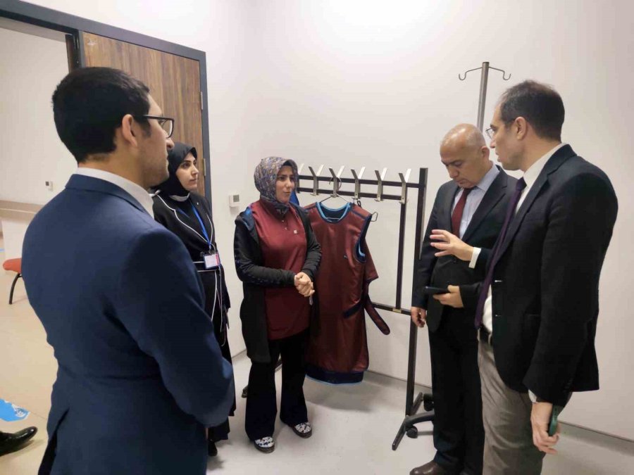 Erşan, Sarız Devlet Hastanesi’ni Ziyaret Etti