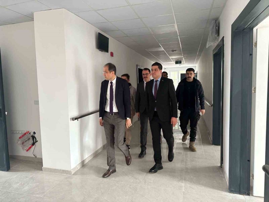 Pınarbaşı’na Kazandırılan Sağlık Tesisi İncelendi