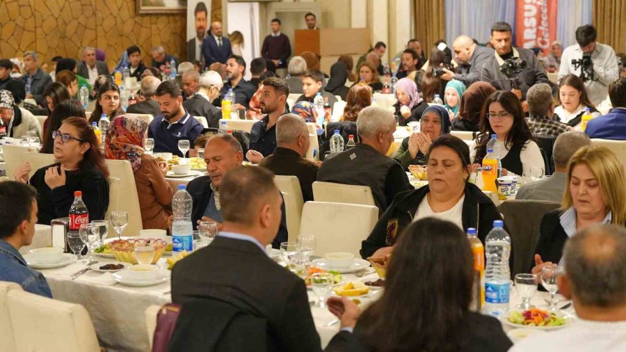 Boltaç, Şehit Aileleri Ve Gazilerle İftarda Buluştu