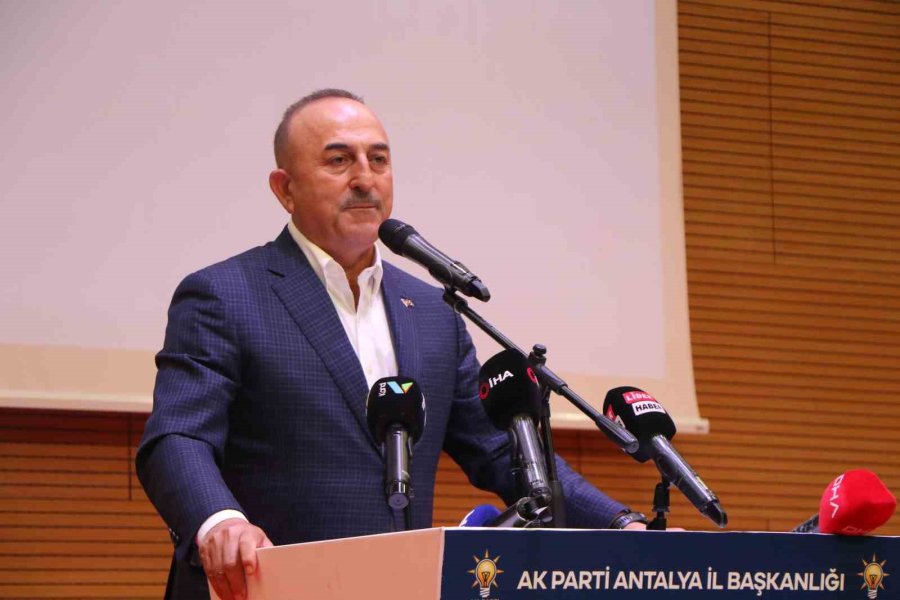 Mevlüt Çavuşoğlu: "alanya-antalya Otobanında Çalışmalar Başladı"