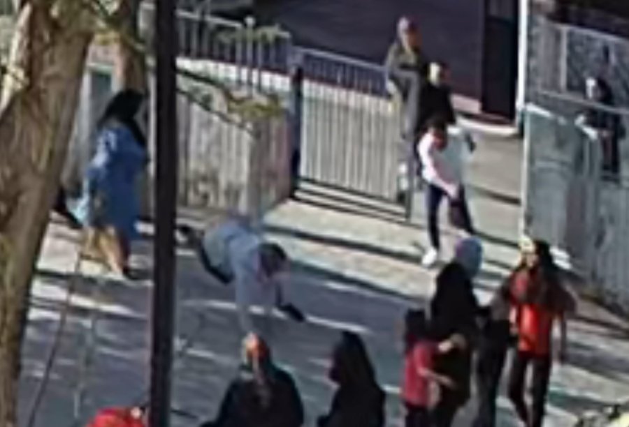 Aksaray’da Okul Müdürüne Saldırı Anı Kamerada