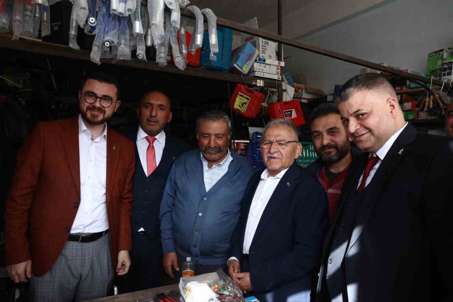 Başkan Büyükkılıç’tan Akkışla Ve Sarıoğlan’a Ziyaret