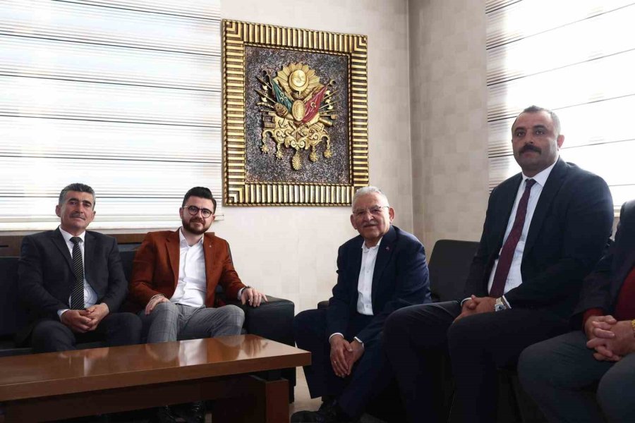 Başkan Büyükkılıç’tan Akkışla Ve Sarıoğlan’a Ziyaret