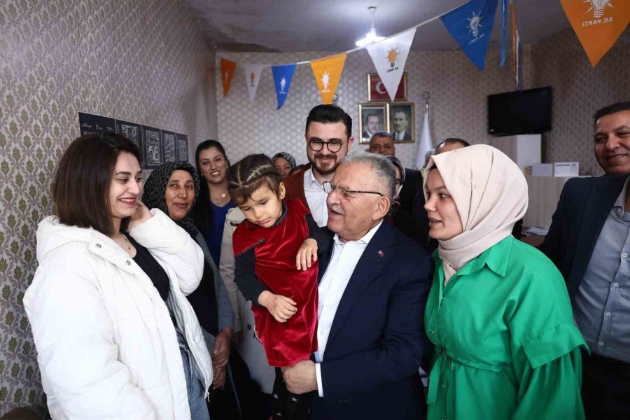 Başkan Büyükkılıç’tan Akkışla Ve Sarıoğlan’a Ziyaret