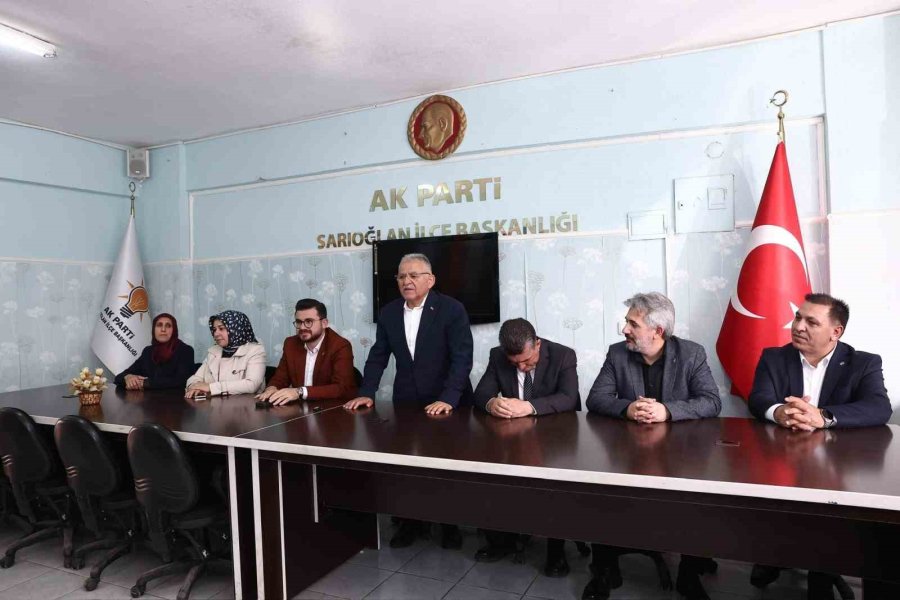 Başkan Büyükkılıç’tan Akkışla Ve Sarıoğlan’a Ziyaret