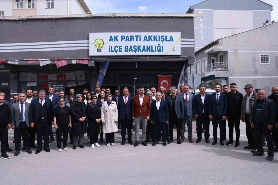 Başkan Büyükkılıç’tan Akkışla Ve Sarıoğlan’a Ziyaret