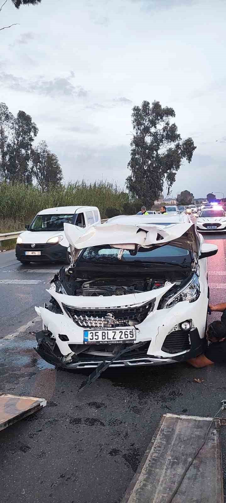 Manavgat’ta Trafik Kazası: 1 Yaralı