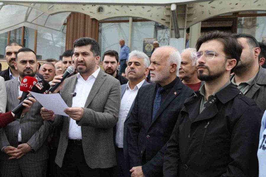 Niğde’de Milli İrade Platformu’ndan Cumhurbaşkanı Erdoğan’a Destek Açıklaması