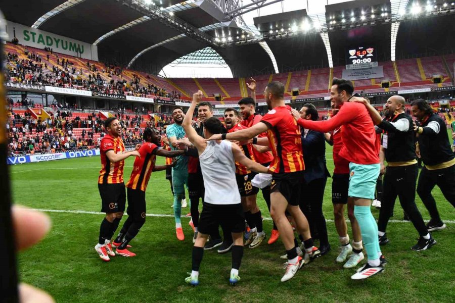 Trendyol Süper Lig: Kayserispor: 5 - Atakaş Hatayspor: 0 (maç Sonucu)