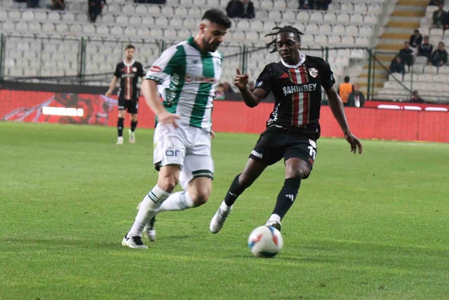 Trendyol Süper Lig: Konyaspor: 0 - Gaziantep Fk: 0 (ilk Yarı)