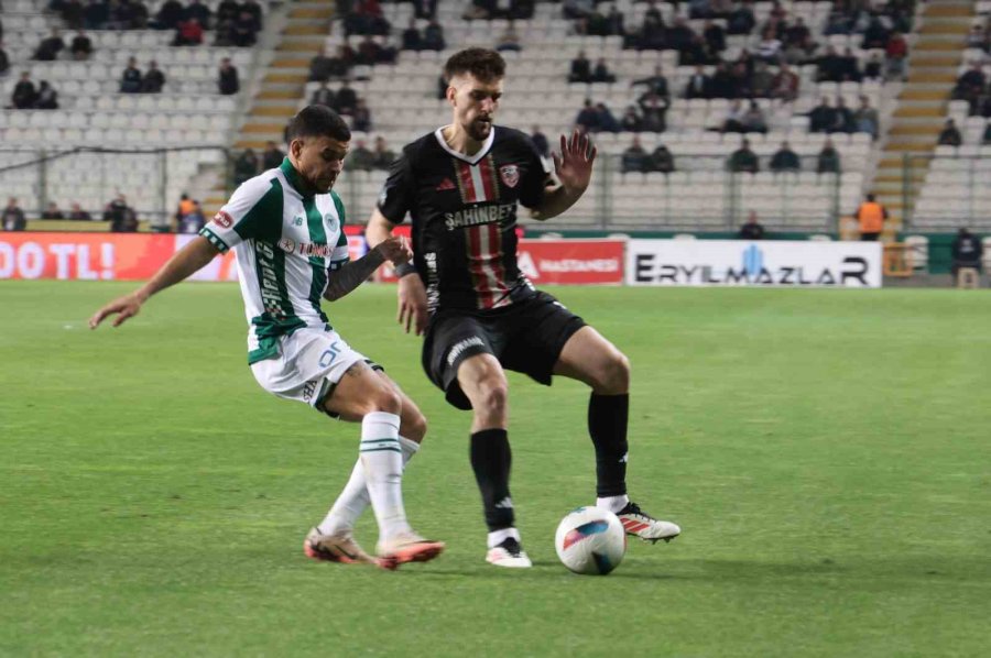 Trendyol Süper Lig: Konyaspor: 0 - Gaziantep Fk: 0 (ilk Yarı)