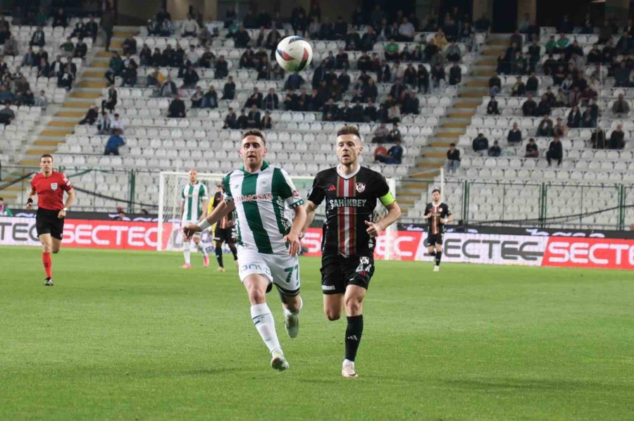 Trendyol Süper Lig: Konyaspor: 0 - Gaziantep Fk: 0 (ilk Yarı)