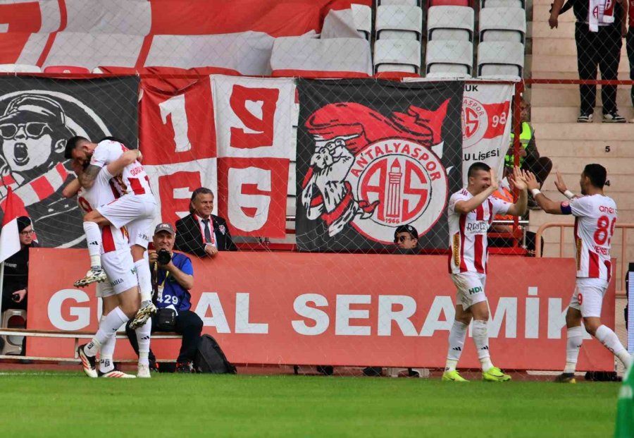 Trendyol Süper Lig: Antalyaspor: 2 - Alanyaspor: 1 (maç Sonucu)