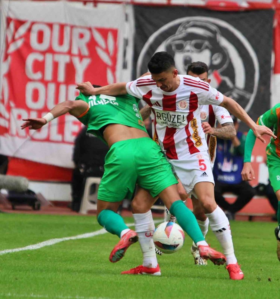 Trendyol Süper Lig: Antalyaspor: 2 - Alanyaspor: 1 (maç Sonucu)