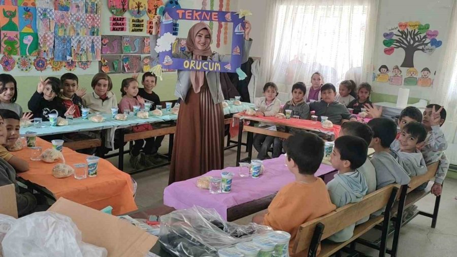 Miniklerin ’tekne Orucu’ Heyecanı