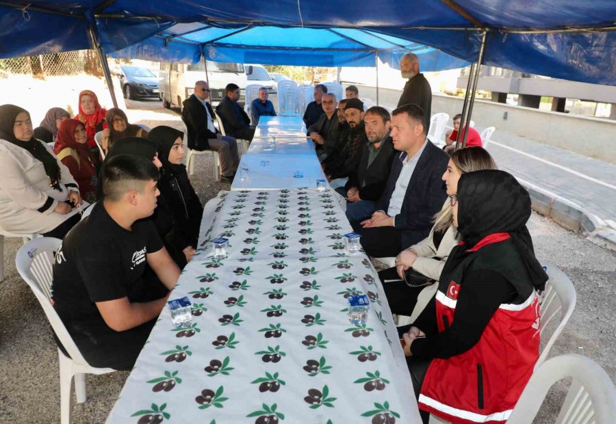 Alanya’da Şehit Ve Gazi Ailelerine Bayram Ziyareti