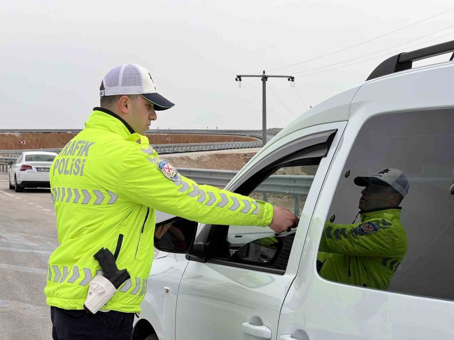 Konya’nın 824 Kilometrelik 7 Şehirler Arası Kara Yolunda Kazalara Karşı Bayram Önlemi