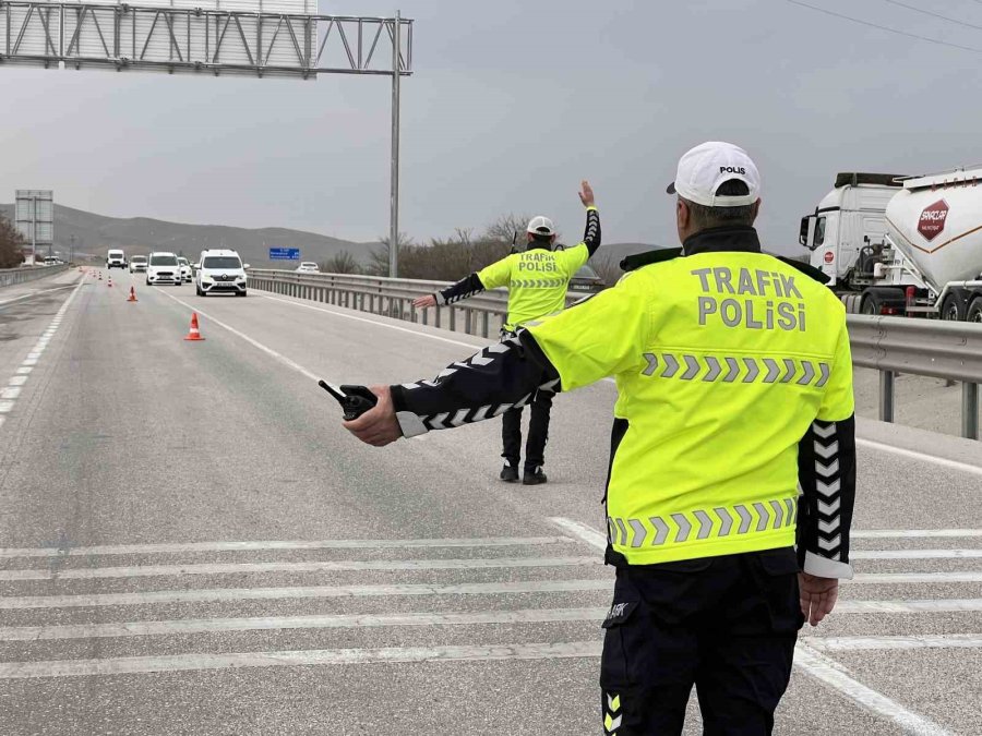 Konya’nın 824 Kilometrelik 7 Şehirler Arası Kara Yolunda Kazalara Karşı Bayram Önlemi