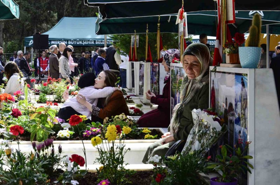 Mersin’de Şehitler Unutulmadı