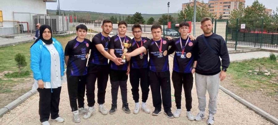 Bocce İl Birinciliği Müsabakaları Tamamlandı