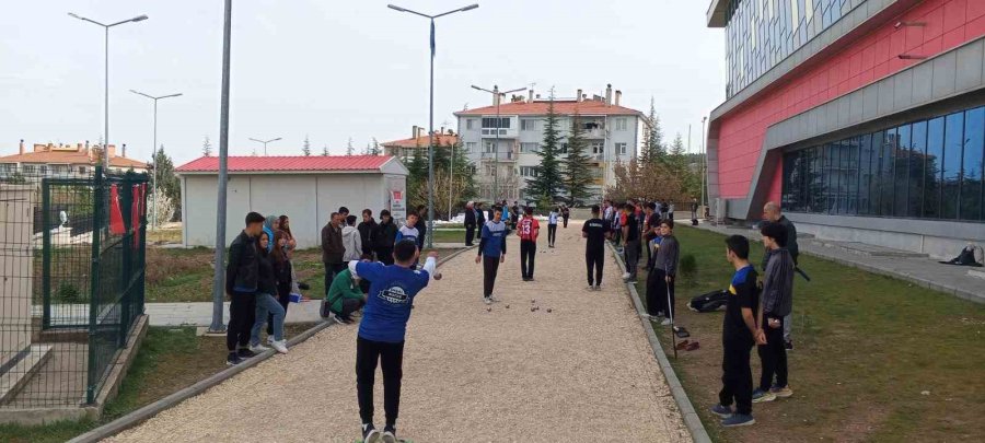 Bocce İl Birinciliği Müsabakaları Tamamlandı