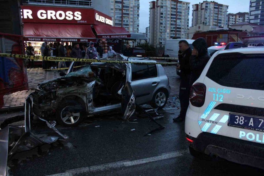 Kayseri’de Feci Kaza: 1 Ölü, 1 Yaralı