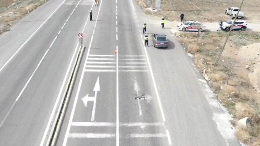 Ramazan Bayramı’nda Trafik Güvenliği İçin Dron Destekli Denetimler Arttı