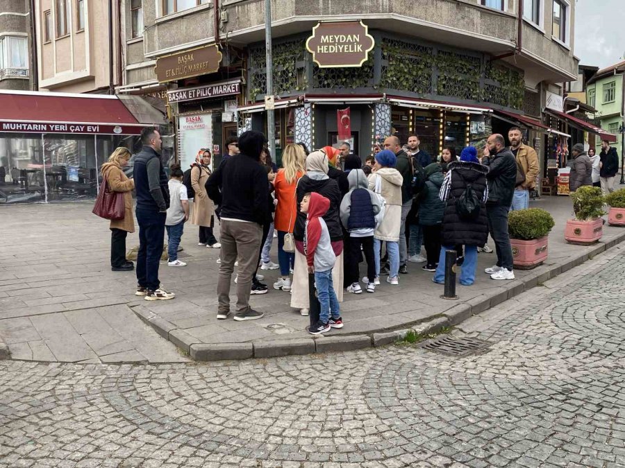 Tarihi Odunpazarı Evleri’nde Bayram Yoğunluğu