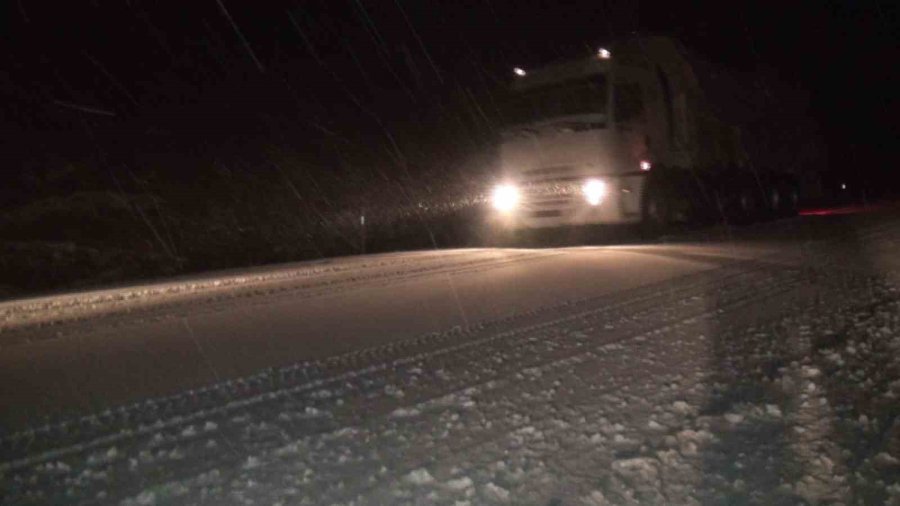 Antalya’ya Kar Sürprizi