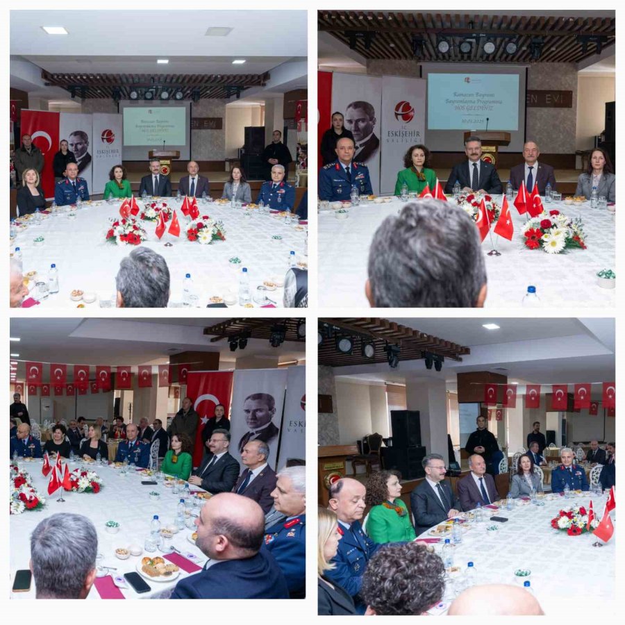 Eskişehir’de Valiliğince Bayramlaşma Töreni Düzenlendi