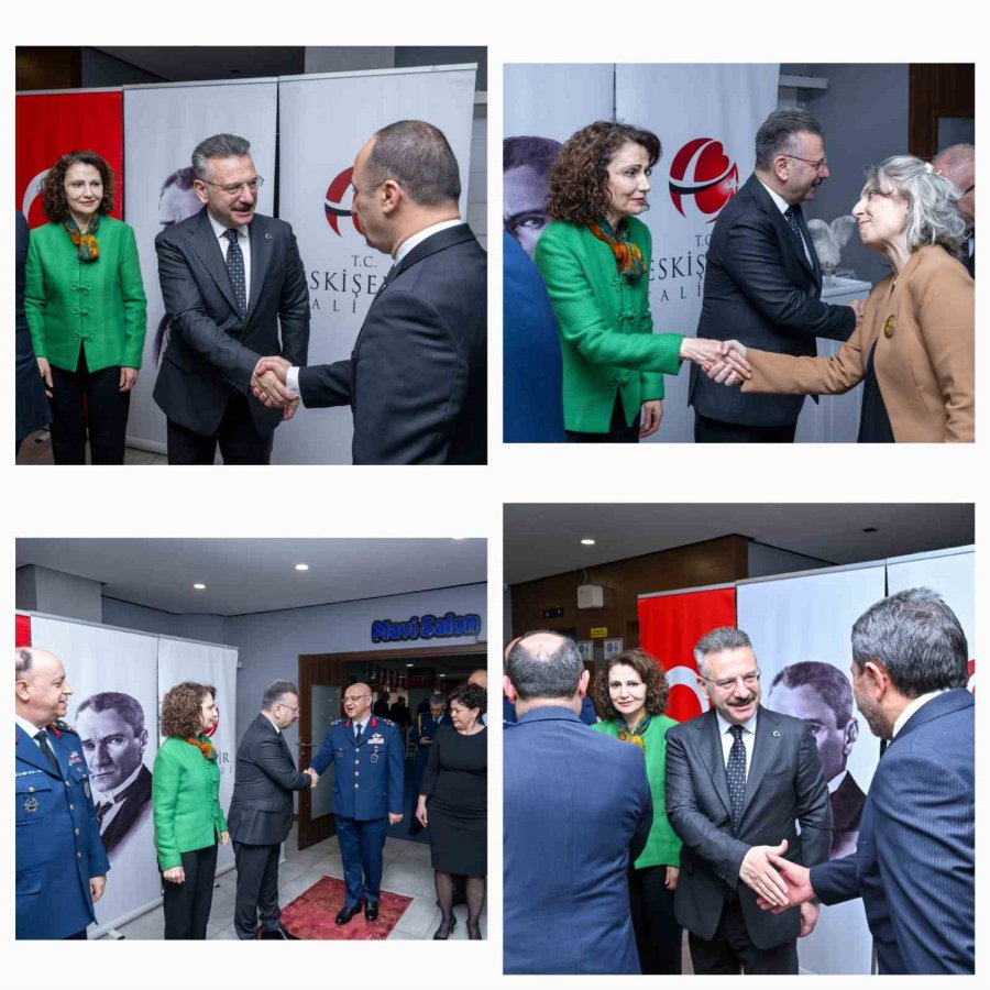 Eskişehir’de Valiliğince Bayramlaşma Töreni Düzenlendi