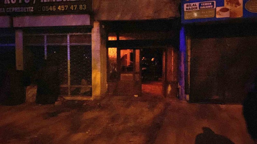 Konya’da Matbaada Yangın Paniği