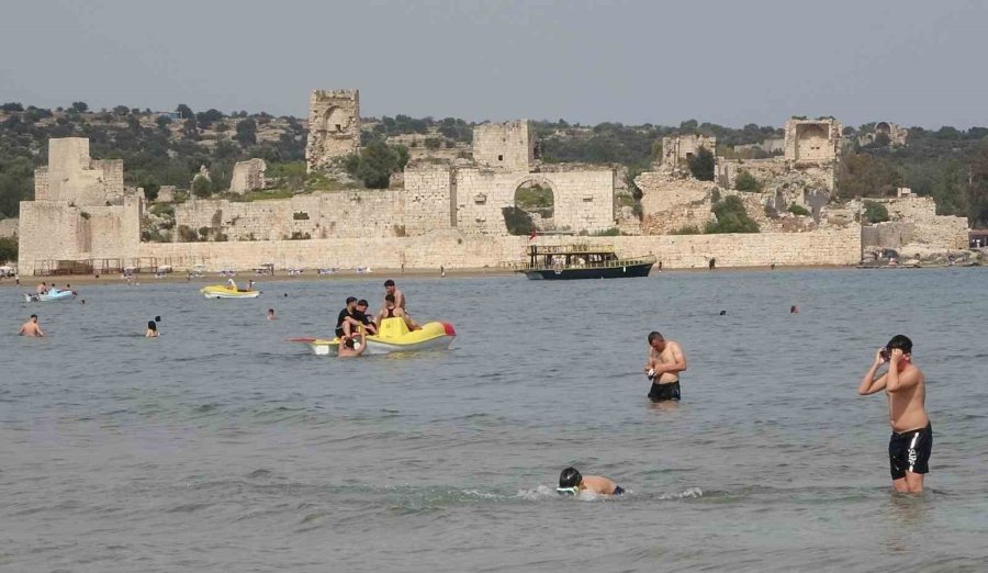 Bayram Tatili 9 Gün Olunca Deniz Keyfi Erken Başladı