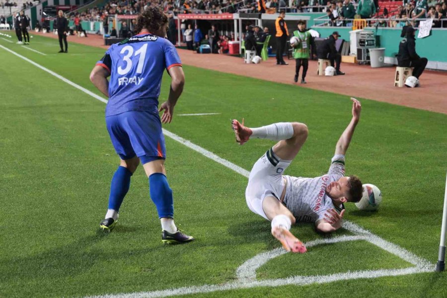 Ziraat Türkiye Kupası: Konyaspor: 0 - İskenderunspor: 0 (ilk Yarı)