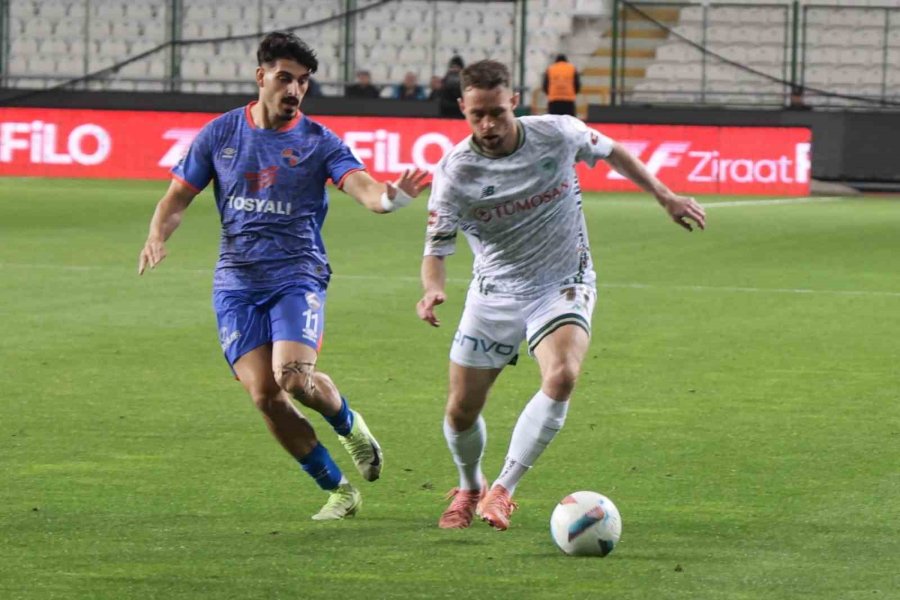 Ziraat Türkiye Kupası: Konyaspor: 0 - İskenderunspor: 0 (ilk Yarı)