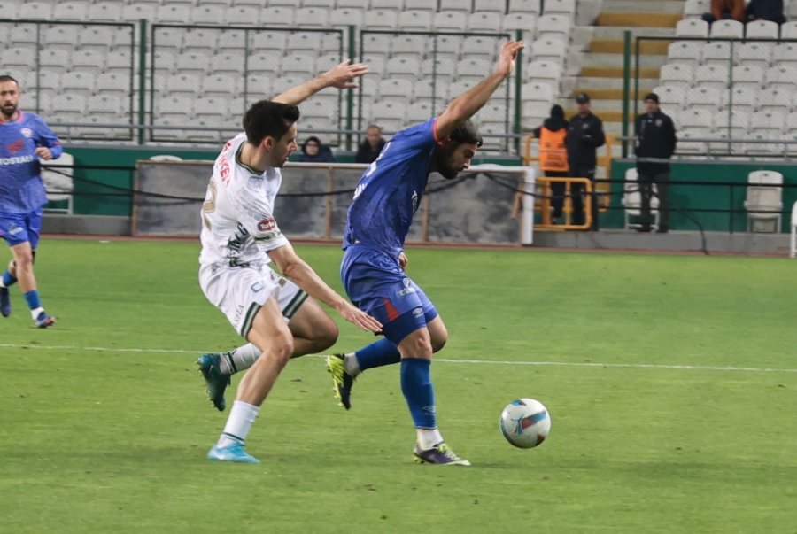 Ziraat Türkiye Kupası: Konyaspor: 0 - İskenderunspor: 0 (ilk Yarı)