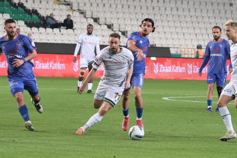 Ziraat Türkiye Kupası: Konyaspor: 0 - İskenderunspor: 0 (ilk Yarı)