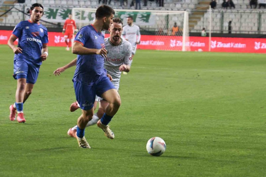 Ziraat Türkiye Kupası: Konyaspor: 0 - İskenderunspor: 0 (ilk Yarı)