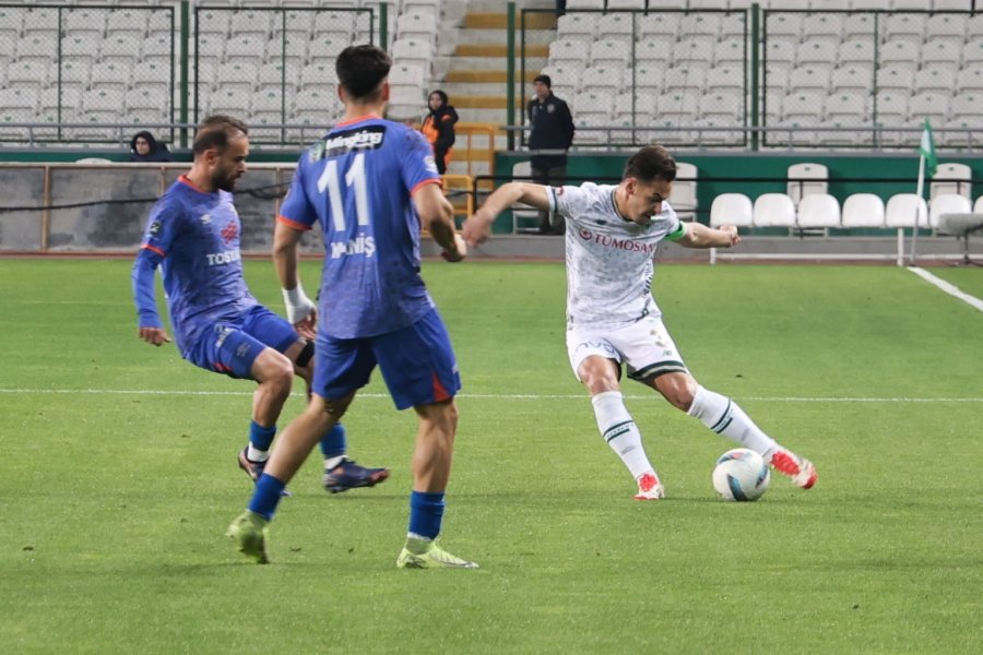 Ziraat Türkiye Kupası: Konyaspor: 0 - İskenderunspor: 0 (ilk Yarı)