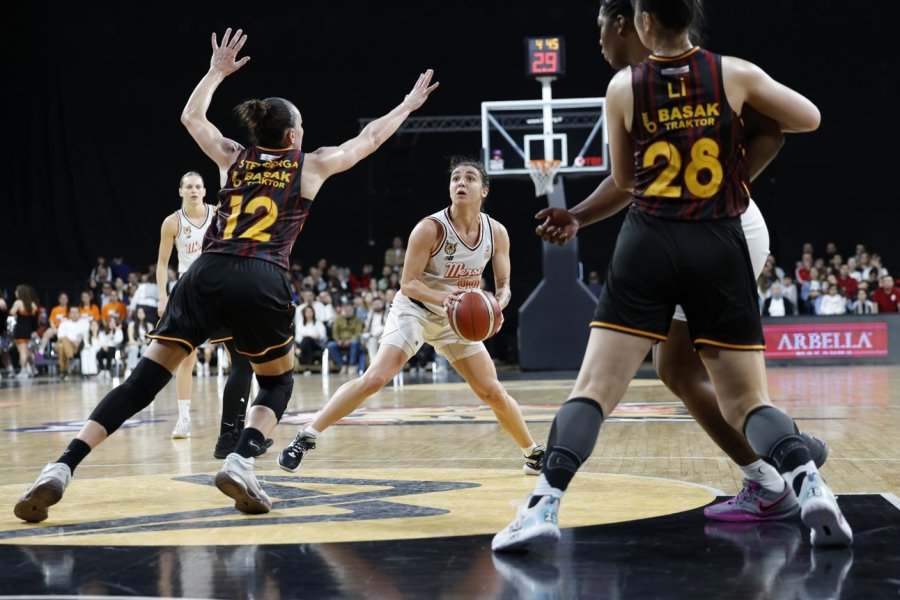 Kadınlar Basketbol Süper Ligi: Çbk Mersin: 83 - Galatasaray: 78