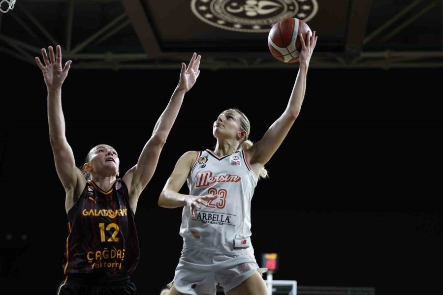 Kadınlar Basketbol Süper Ligi: Çbk Mersin: 83 - Galatasaray: 78