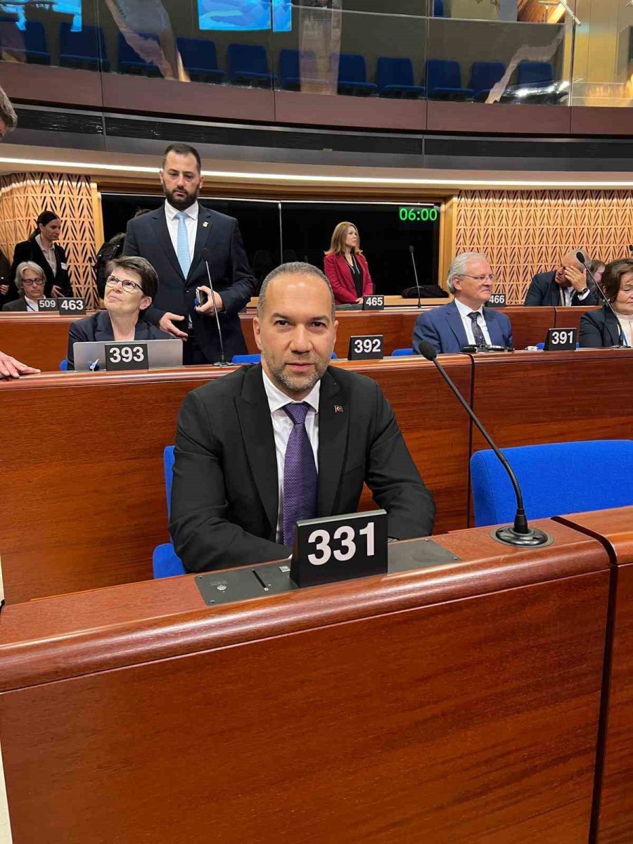 Başkan Özdemir’den Avrupa Konseyi Genel Kurulu’nda Türkiye Vurgusu