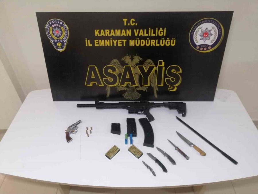 Karaman’da Aranan 7 Şahıs Tutuklandı